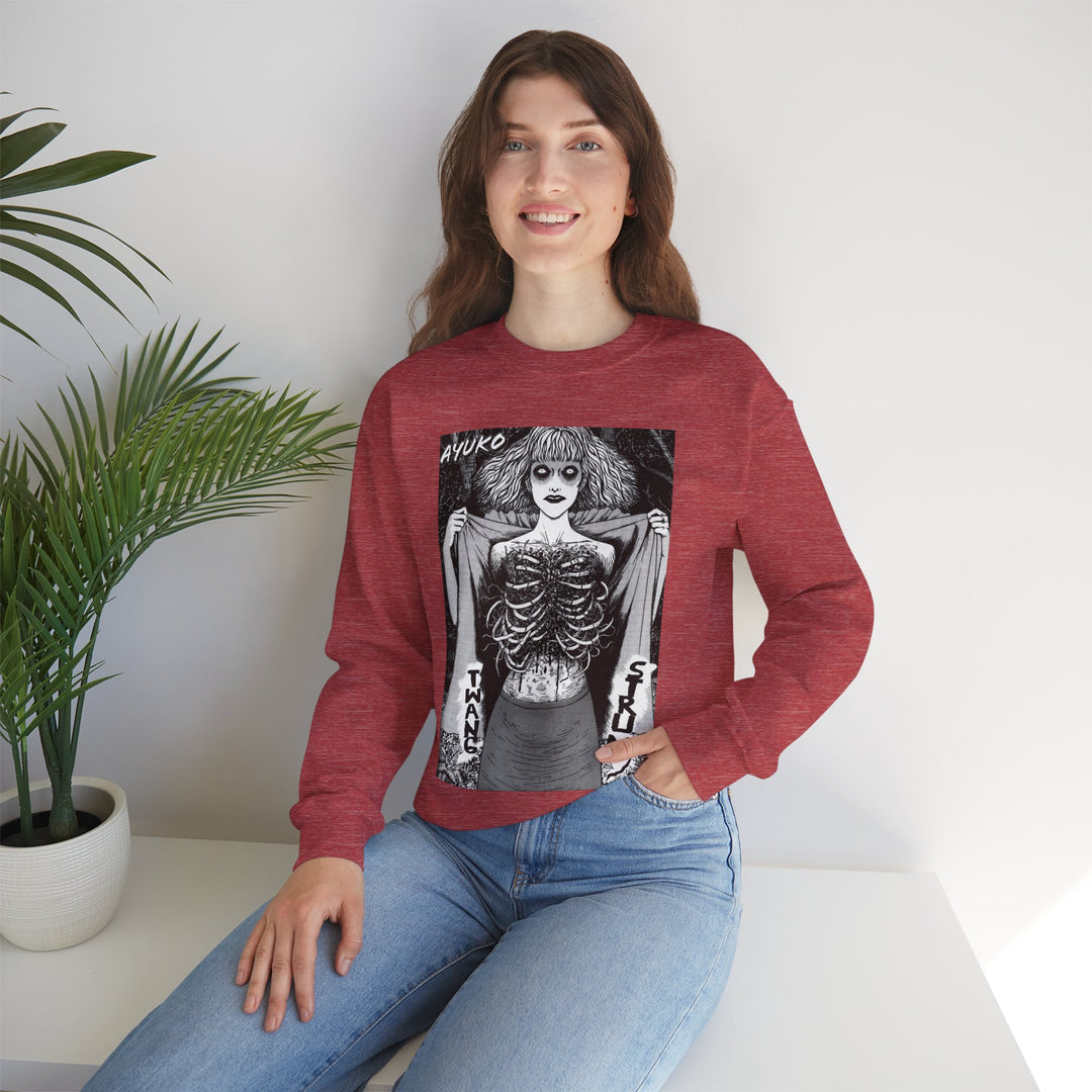 Junji Ito Ribs Woman Sweatshirt