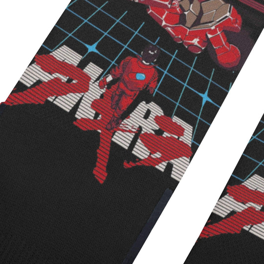 Akira Shotaro Kaneda Silhouette Anime Socks _ Akira _ Ayuko