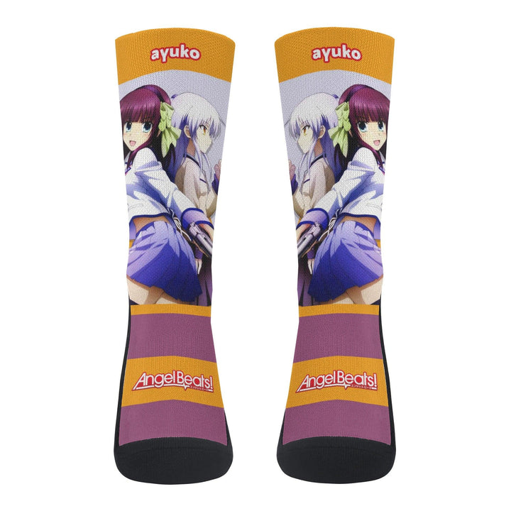 Angel Beats Angel And Yuri Anime Socks _ Angel Beats _ Ayuko