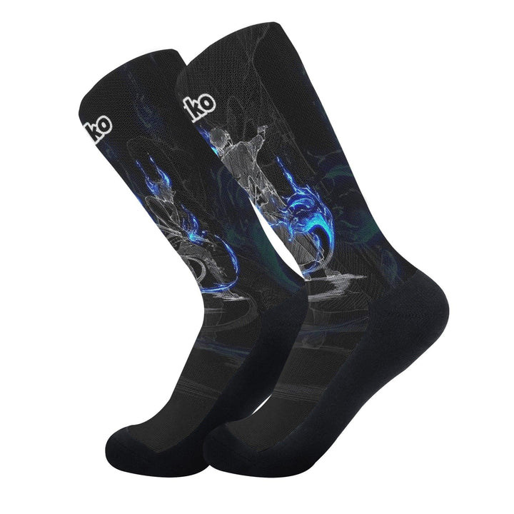 Ao No Exorcist Silhouette Anime Socks _ AO No Exorcist _ Ayuko