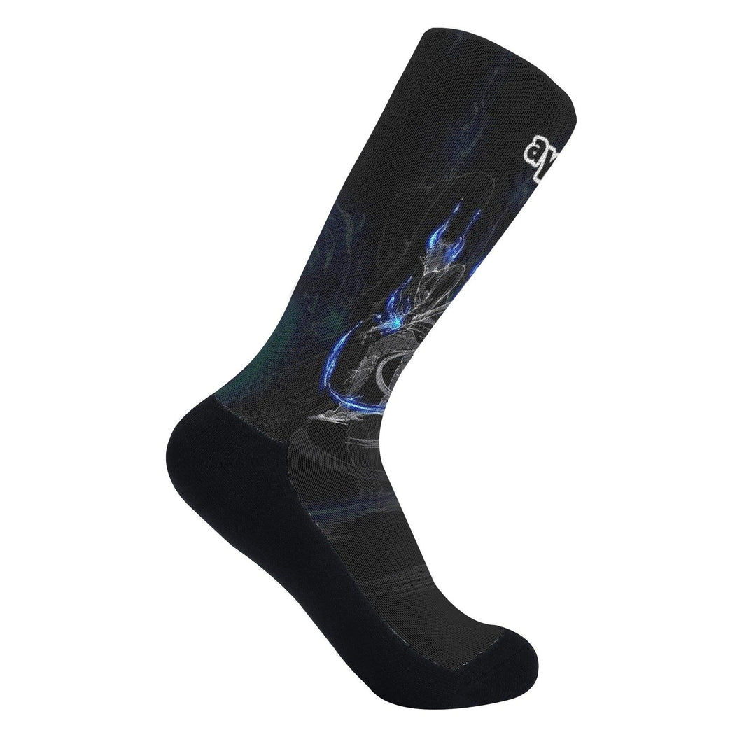 Ao No Exorcist Silhouette Anime Socks _ AO No Exorcist _ Ayuko