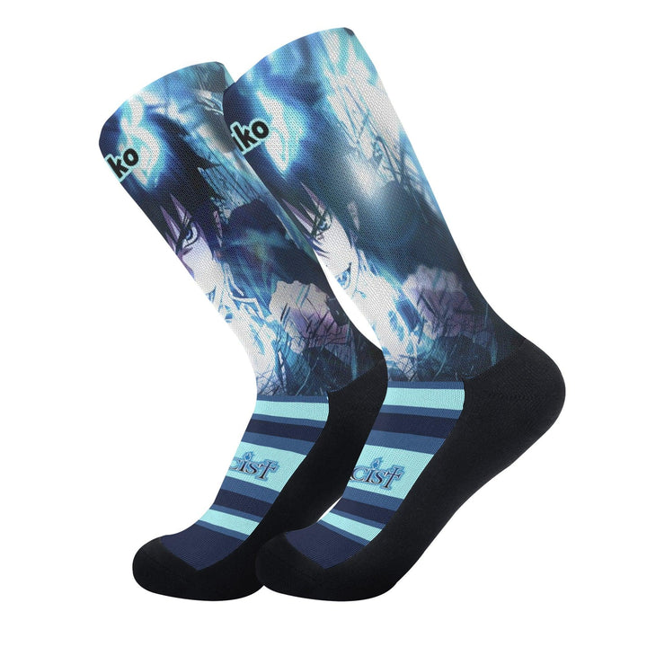 Ao No Exorcist Rin Okumura Anime Socks _ AO No Exorcist _ Ayuko