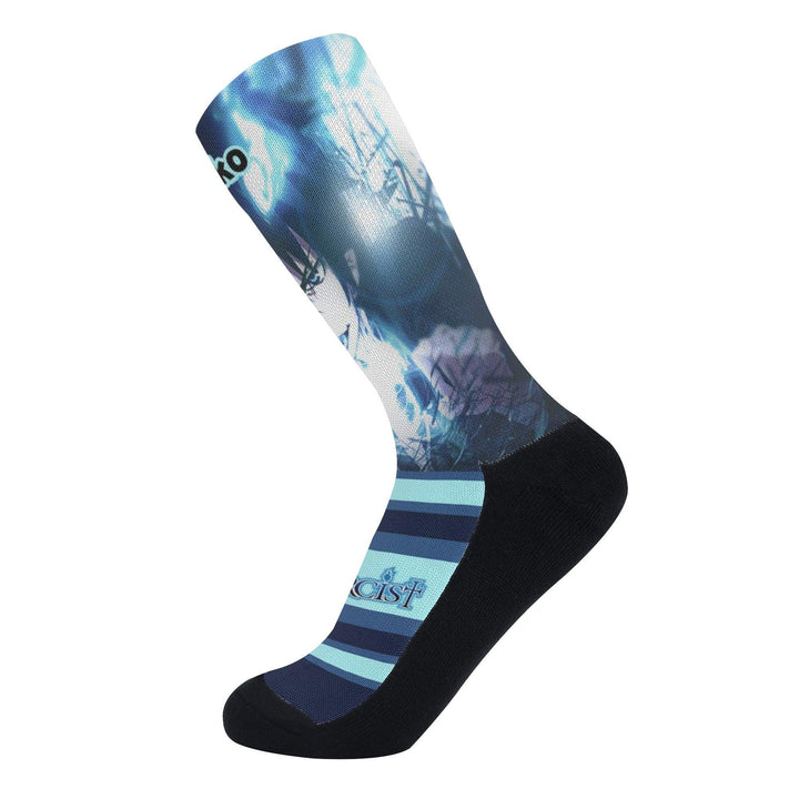 Ao No Exorcist Rin Okumura Anime Socks _ AO No Exorcist _ Ayuko