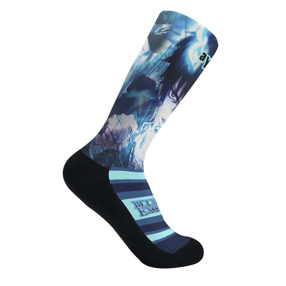 Ao No Exorcist Rin Okumura Anime Socks _ AO No Exorcist _ Ayuko