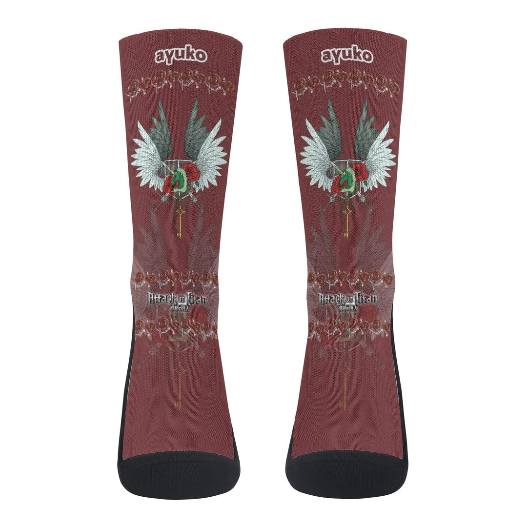 Attack On Titan Symbols Socks _ Attack On Titan _ Ayuko