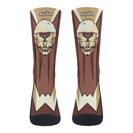 Attack On Titan Armored Titan Anime Socks _ Attack On Titan _ Ayuko