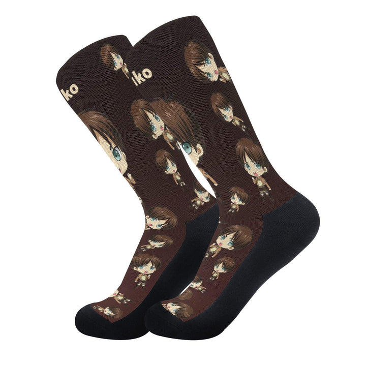 Attack On Titan Eren Yeager Socks _ Attack On Titan _ Ayuko