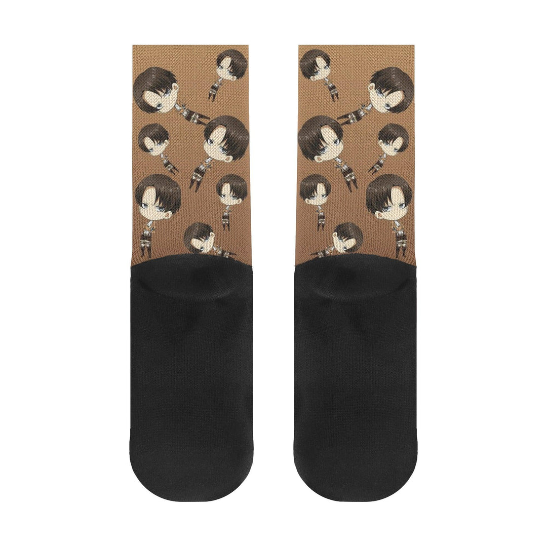 Attack On Titan Levi Ackerman Anime Socks _ Attack On Titan _ Ayuko