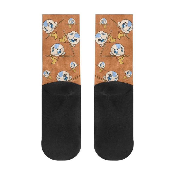 Avatar Aang Anime Socks _ Avatar The Last Airbender _ Ayuko