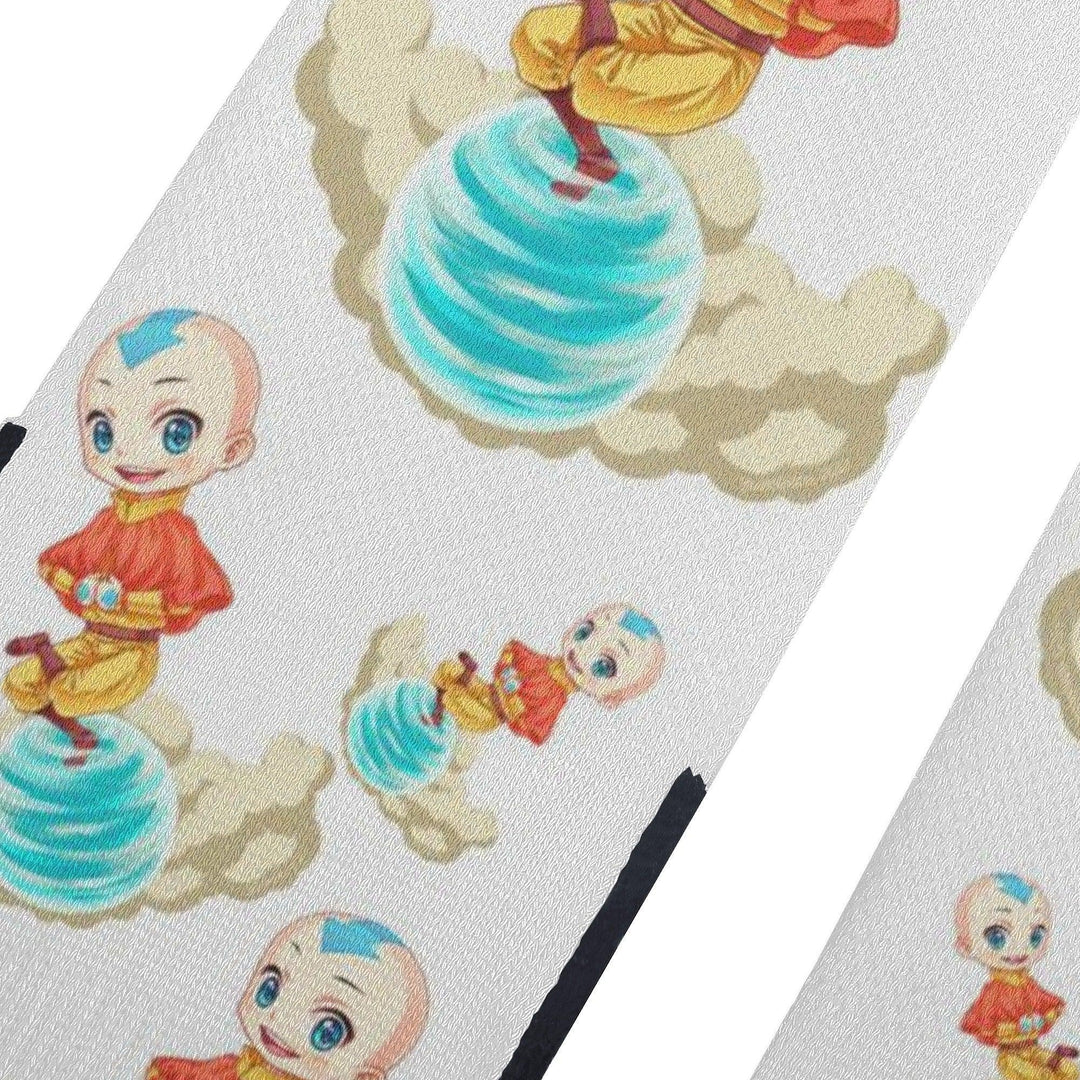 Avatar Aang Air Scooter Anime Socks _ Avatar The Last Airbender _ Ayuko