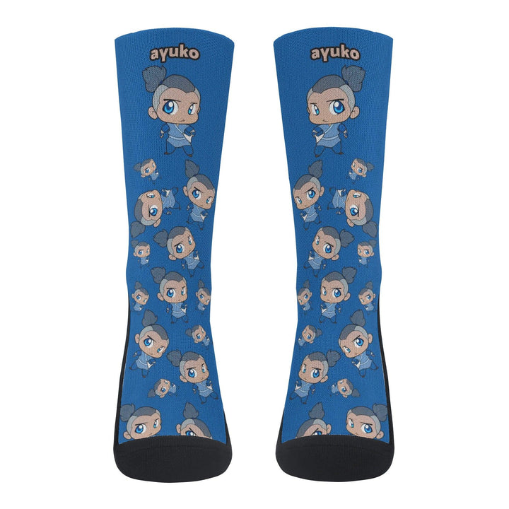 Avatar Sokka Anime Socks _ Avatar The Last Airbender _ Ayuko