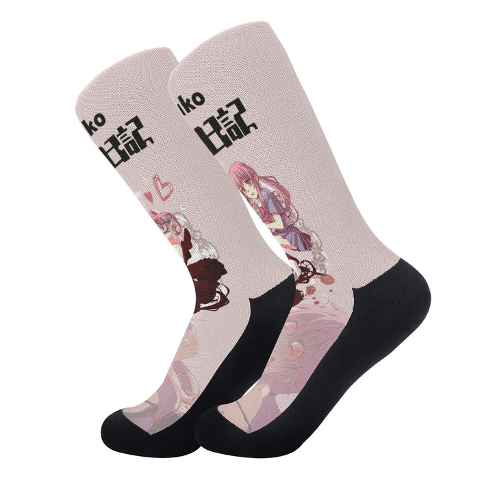 Mirai Nikki Yuno Gasai Anime Socks _ popcustoms _ Ayuko