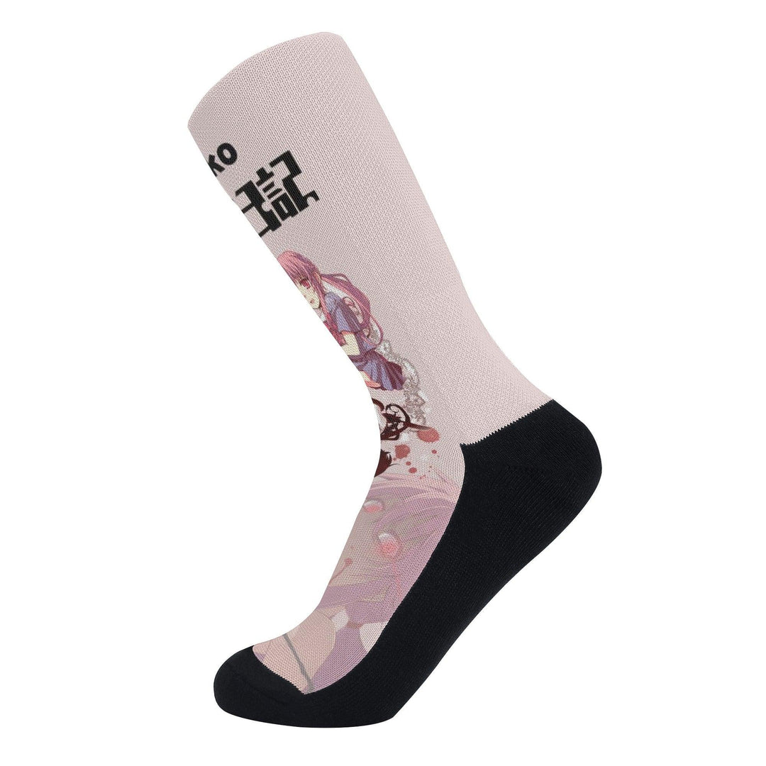 Mirai Nikki Yuno Gasai Anime Socks _ popcustoms _ Ayuko