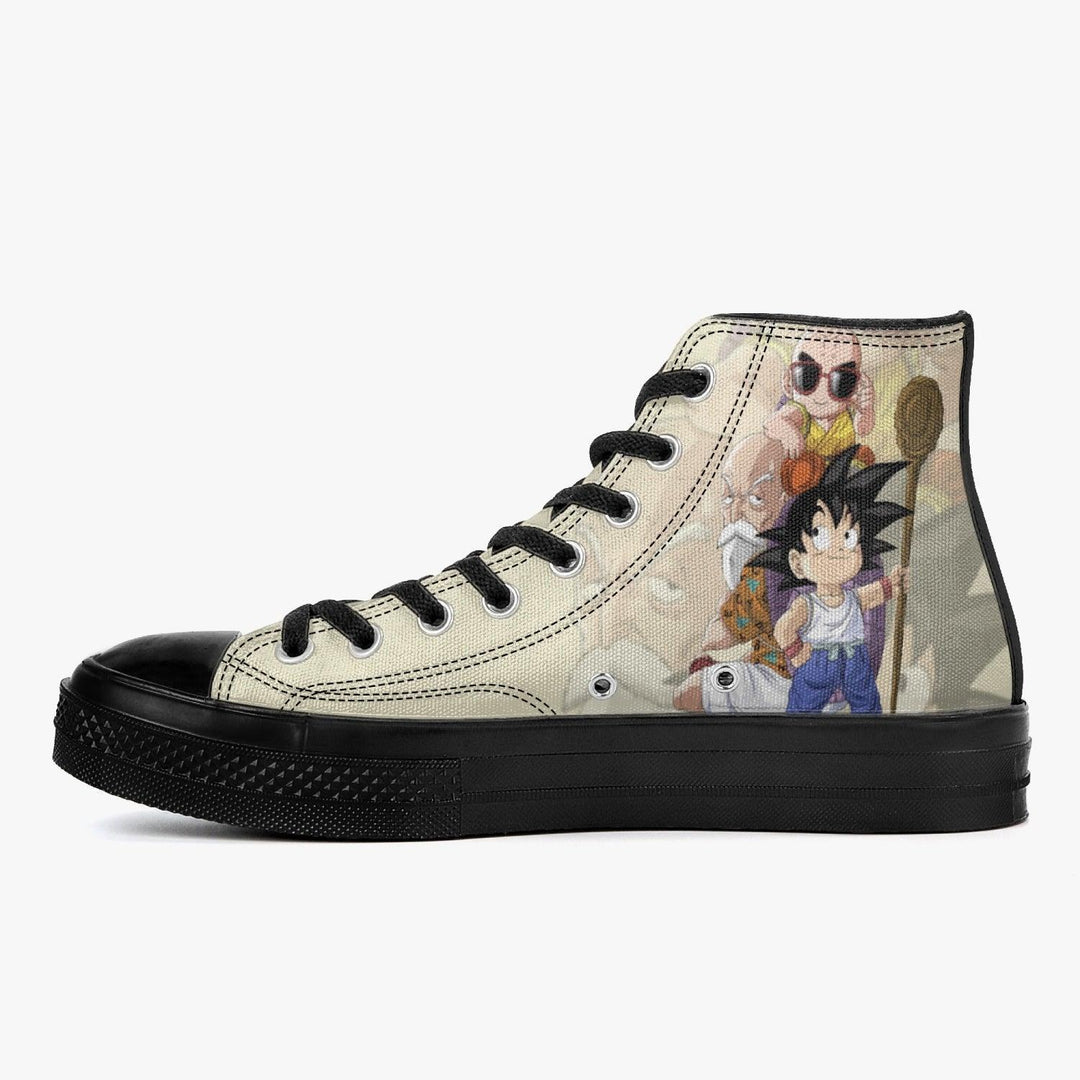 Dragonball Z Goku Krillin and Ded A-Star High Anime Shoes _ Dragonball Z _ Ayuko