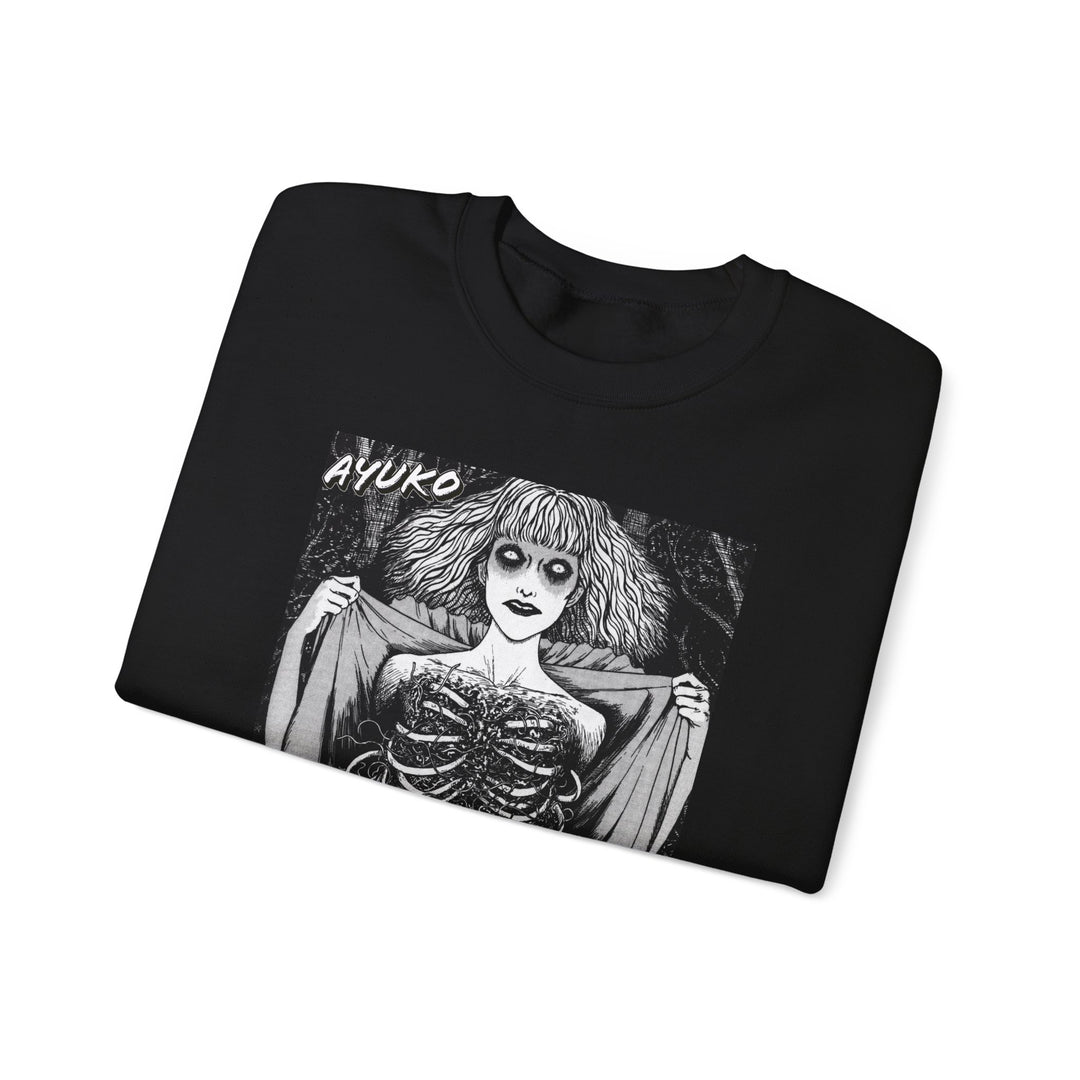 Junji Ito Ribs Woman Sweatshirt