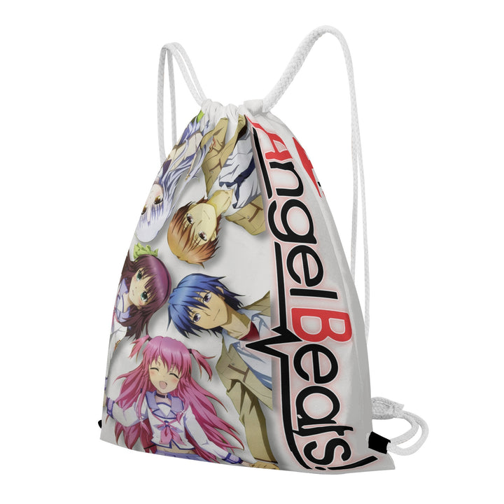 Angel Beats Drawstring Bag