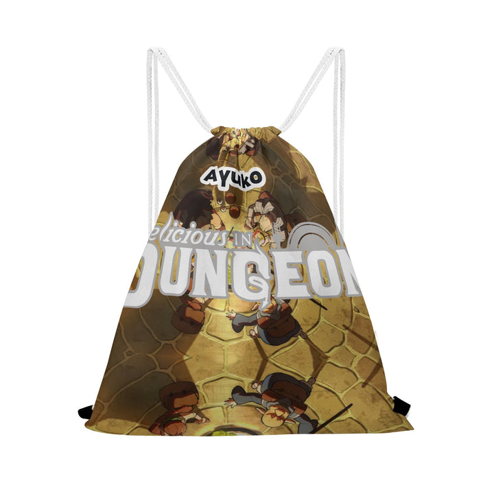 Dungeon Meshi Anime Drawstring Bag