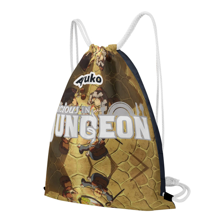 Dungeon Meshi Anime Drawstring Bag