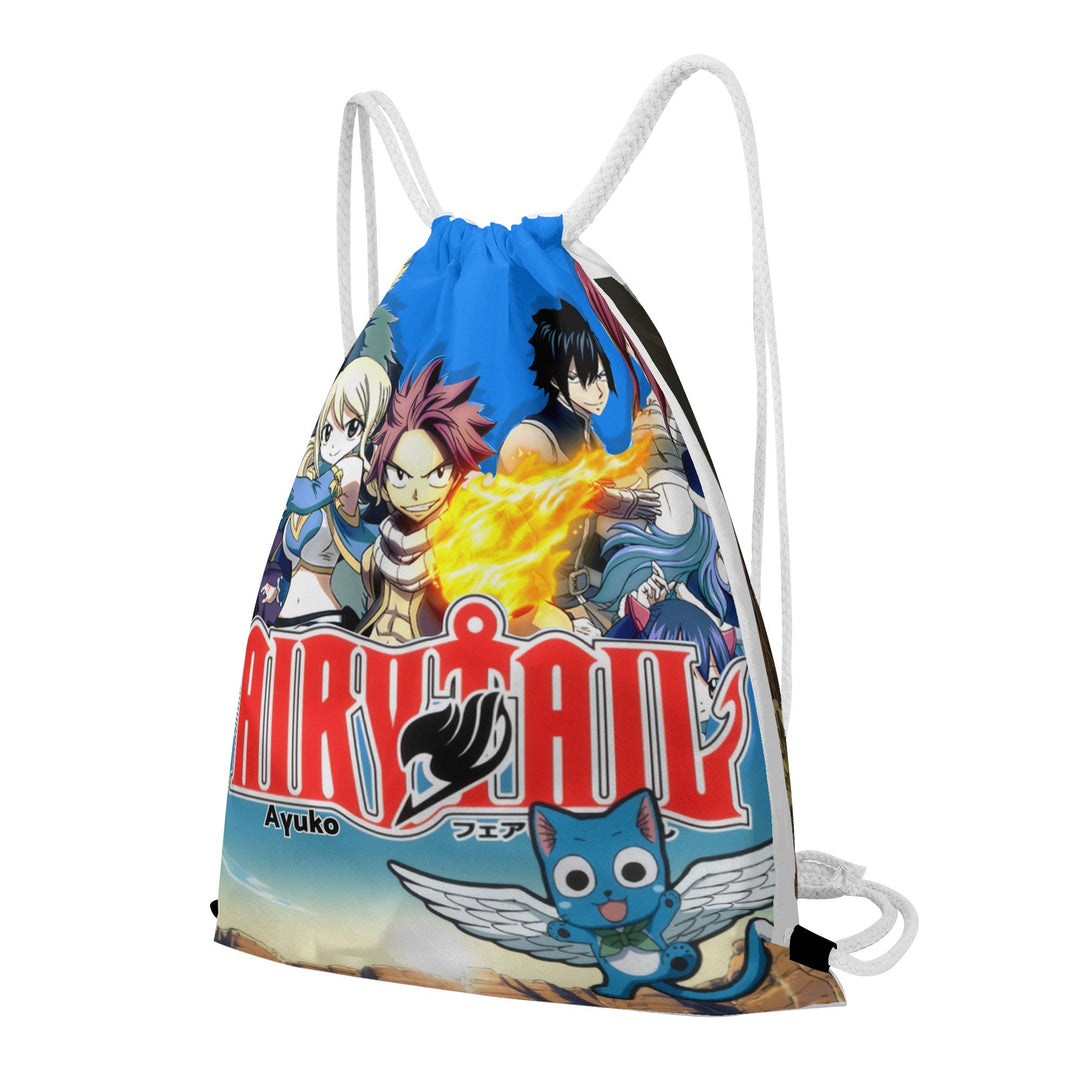 Fairy Tail Anime Drawstring Bag