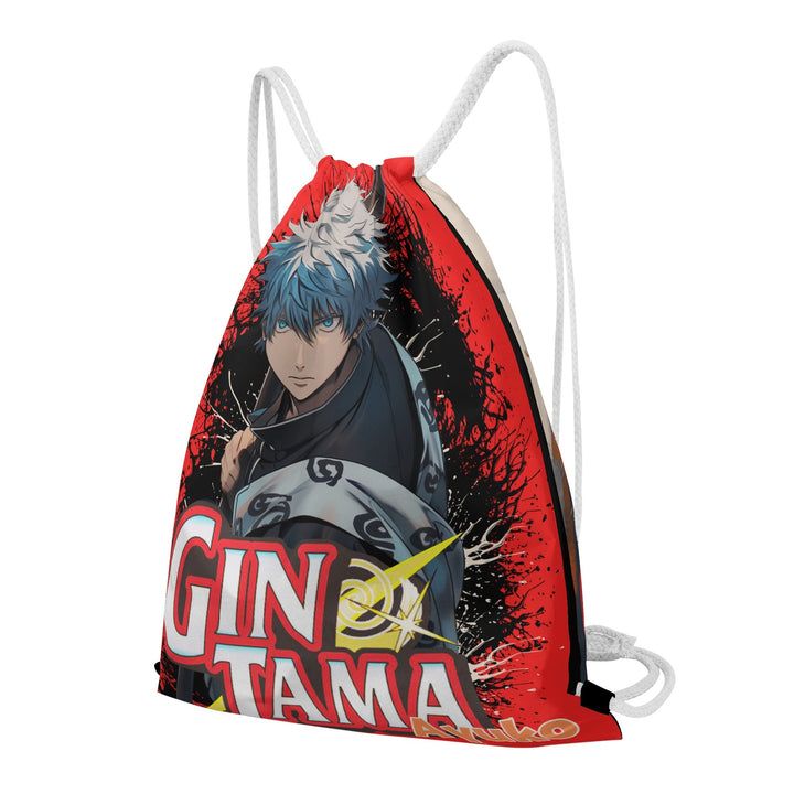 Gintama Anime Drawstring Bag