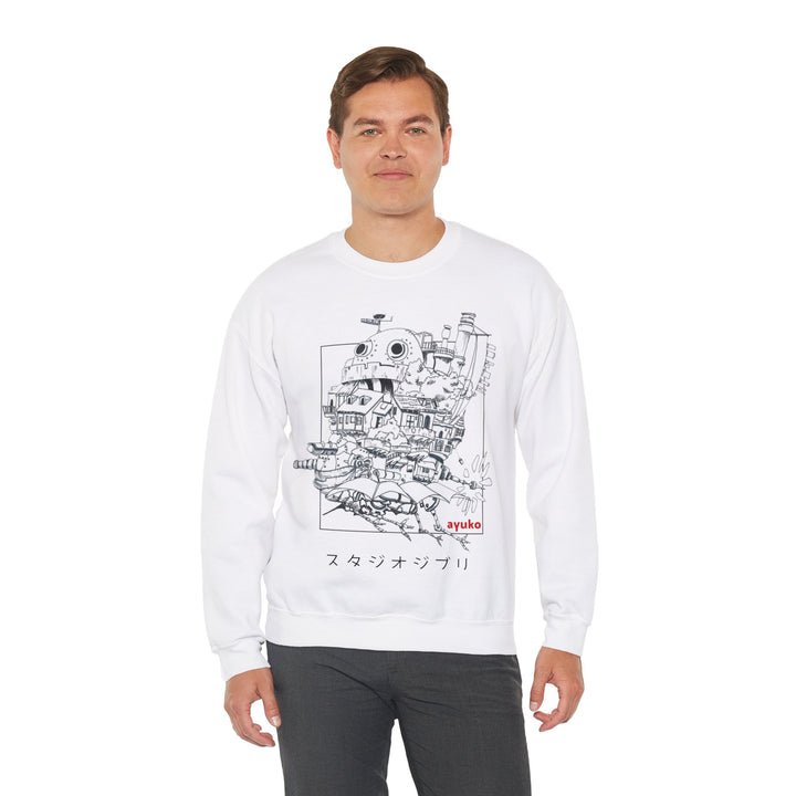 Howl's Moving Castle Crewneck Sweatshirt