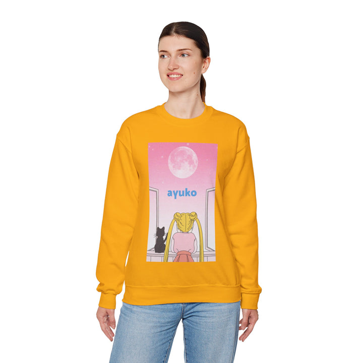 Sailor moon Unisex Heavy Blend Crewneck Sweatshirt