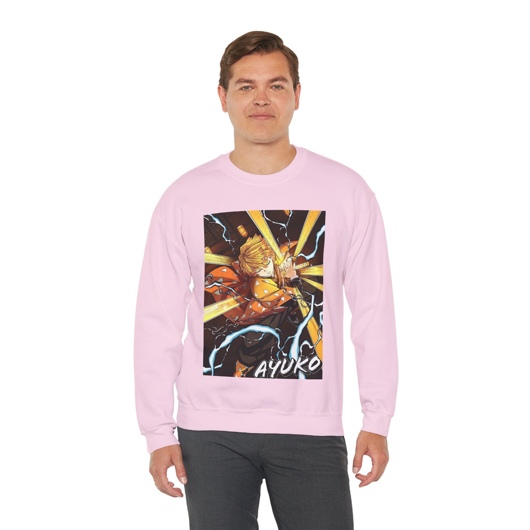 Zenitsu Breath of Thunder Ayuko Anime Sweatshirt