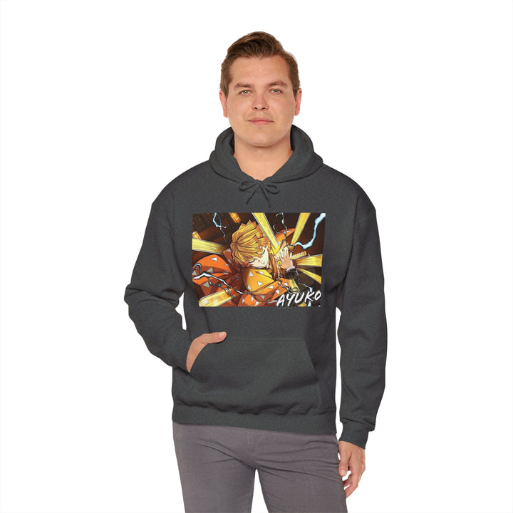 Zenitsu Breath of Thunder Ayuko Anime Hoodie