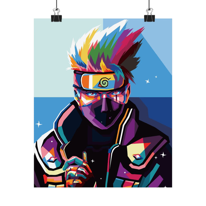 Kakashi Pop Art Poster