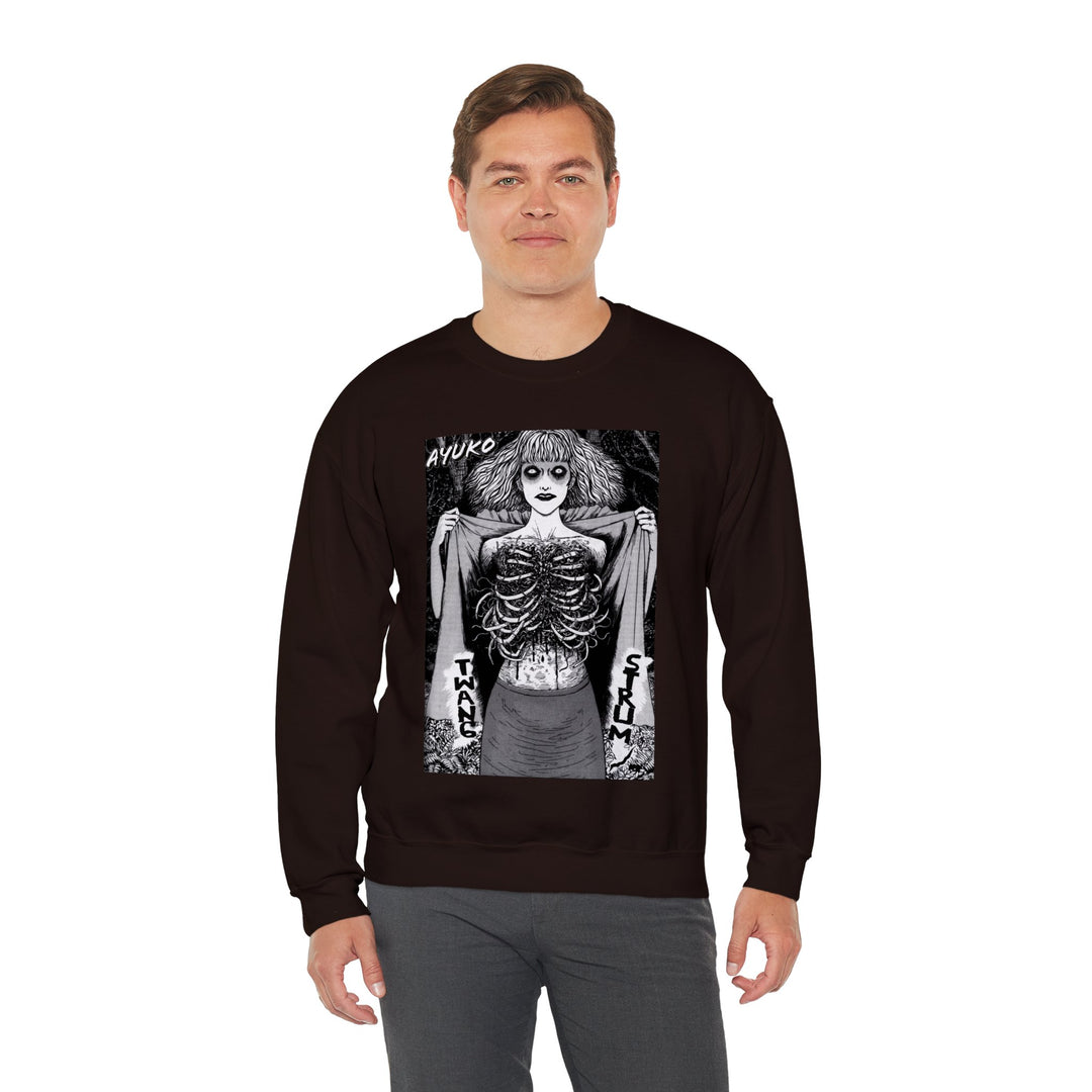 Junji Ito Ribs Woman Sweatshirt