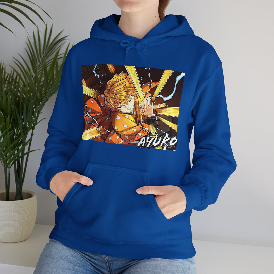 Zenitsu Breath of Thunder Ayuko Anime Hoodie