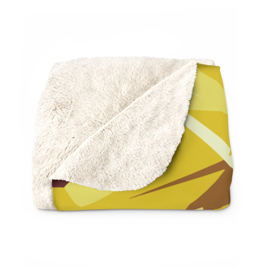 Zenitsu Sherpa Fleece Blanket