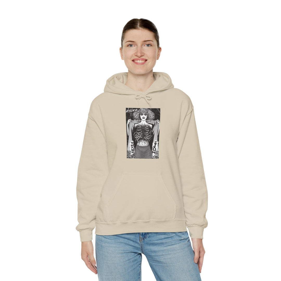 Junji Ito Ribs Women Hoodie