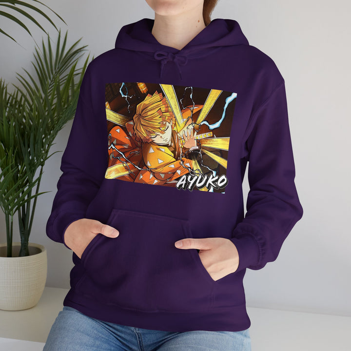 Zenitsu Breath of Thunder Ayuko Anime Hoodie