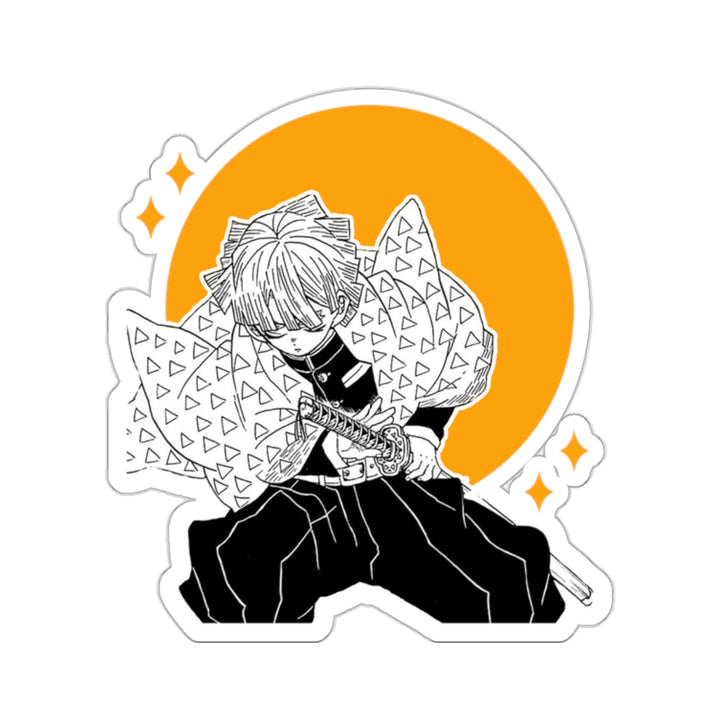 Zenitsu Kiss-Cut Stickers