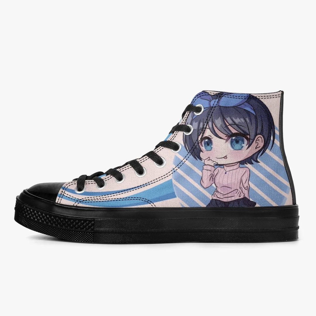 Rent A Girlfriend Ruka Sarashina A-Star High Anime Shoes _ Rent A Girlfriend _ Ayuko