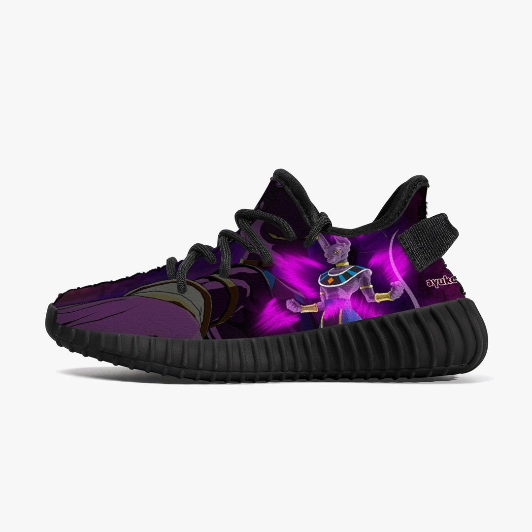 Dragonball Z Beerus Kids YZ Black Anime Shoes _ Dragonball Z _ Ayuko