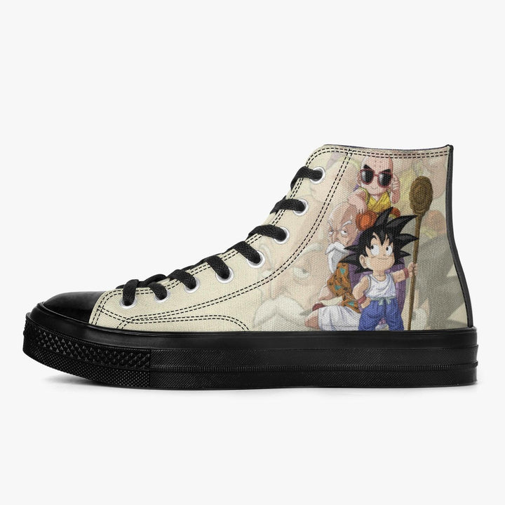 Dragonball Z Goku Krillin and Ded A-Star High Anime Shoes _ Dragonball Z _ Ayuko