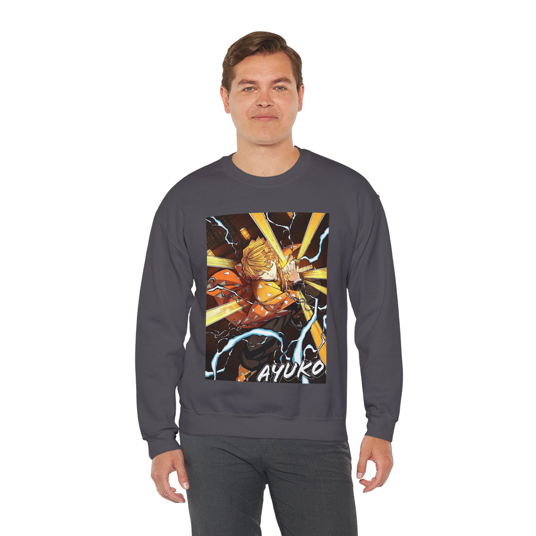 Zenitsu Breath of Thunder Ayuko Anime Sweatshirt