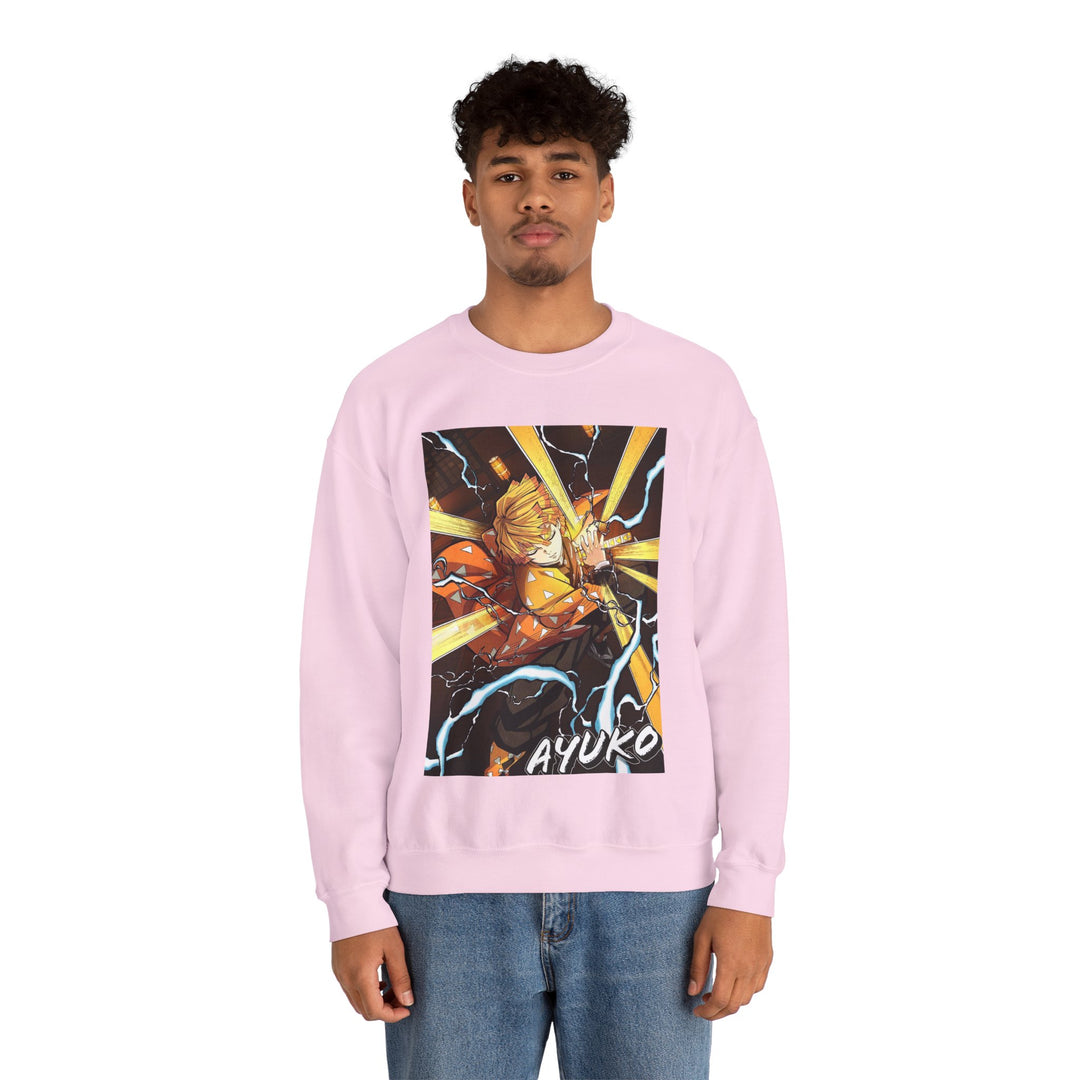 Zenitsu Breath of Thunder Ayuko Anime Sweatshirt