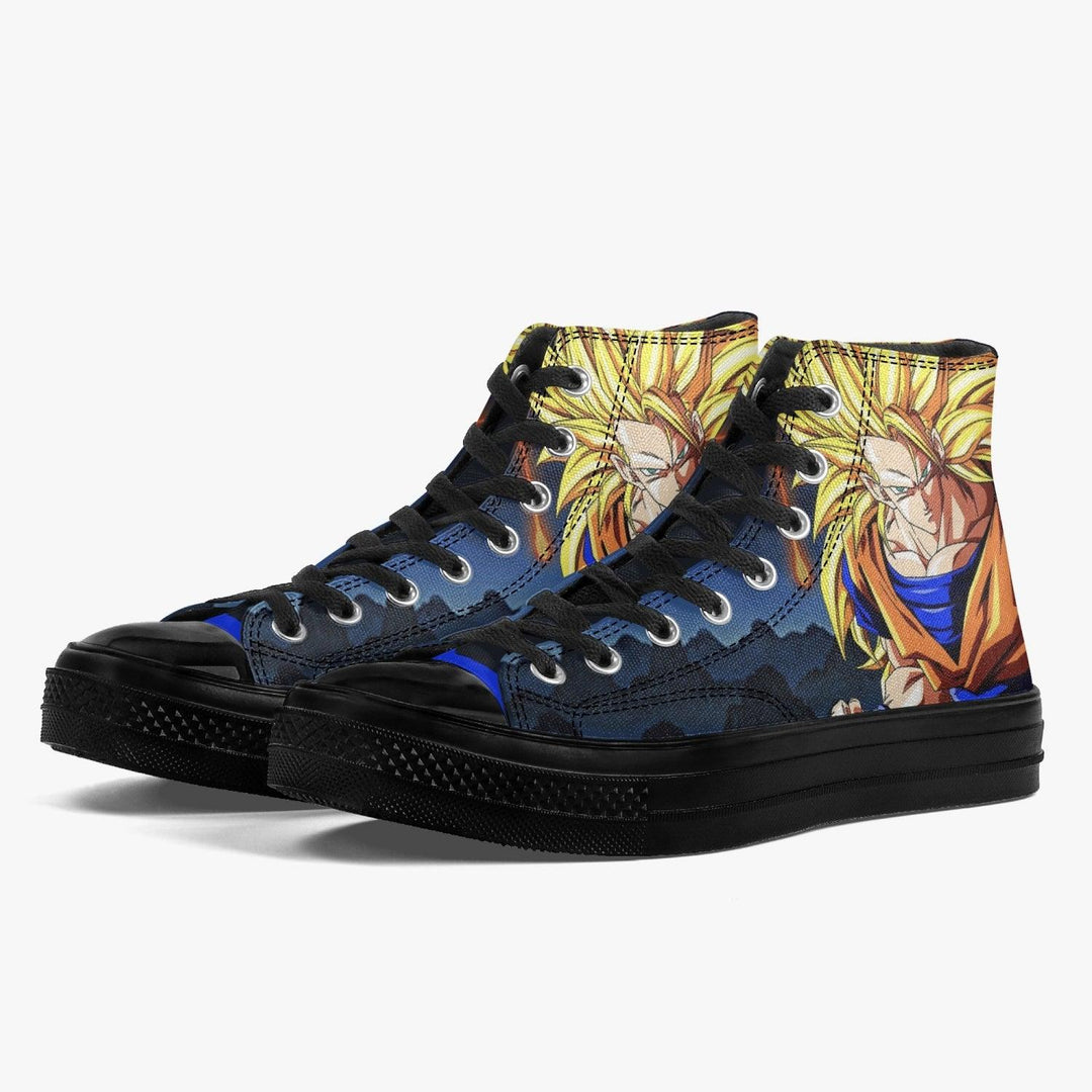 Dragonball Z Super Saiyan Goku A-Star High Anime Shoes _ Dragonball Z _ Ayuko