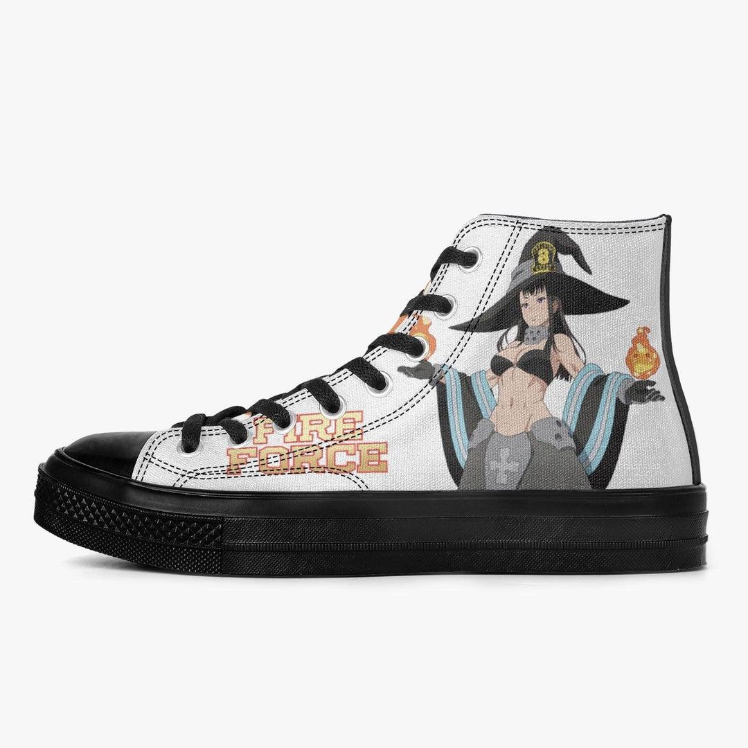 Fire Force Maki A-Star High Anime Shoes _ Fire Force _ Ayuko