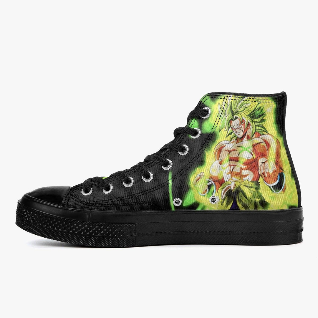 Dragonball Z Broly A-Star High Anime Shoes _ Dragonball Z _ Ayuko