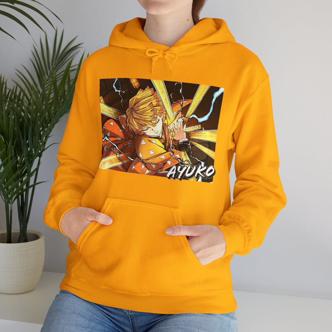 Zenitsu Breath of Thunder Ayuko Anime Hoodie