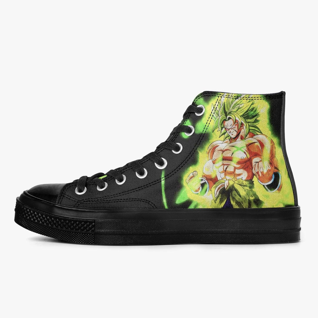 Dragonball Z Broly A-Star High Anime Shoes _ Dragonball Z _ Ayuko