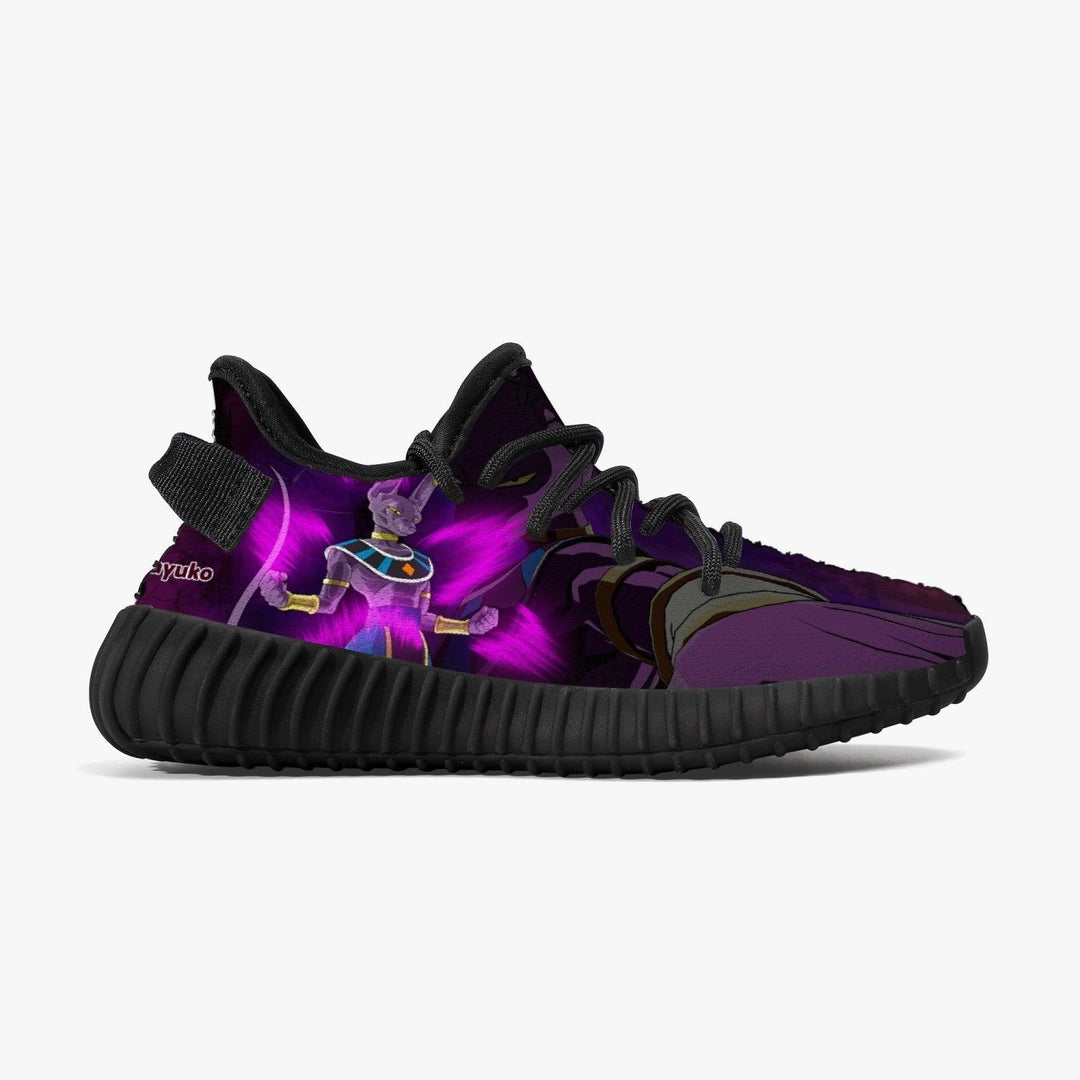 Dragonball Z Beerus Kids YZ Black Anime Shoes _ Dragonball Z _ Ayuko