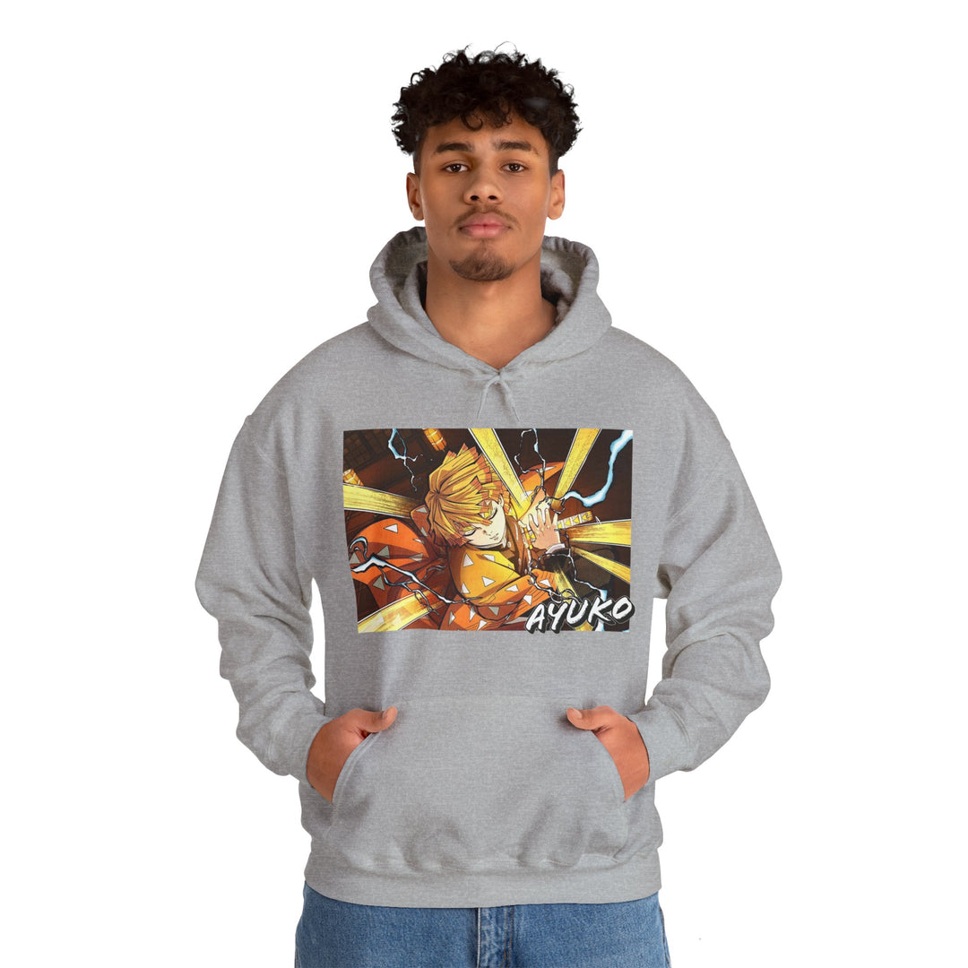 Zenitsu Breath of Thunder Ayuko Anime Hoodie