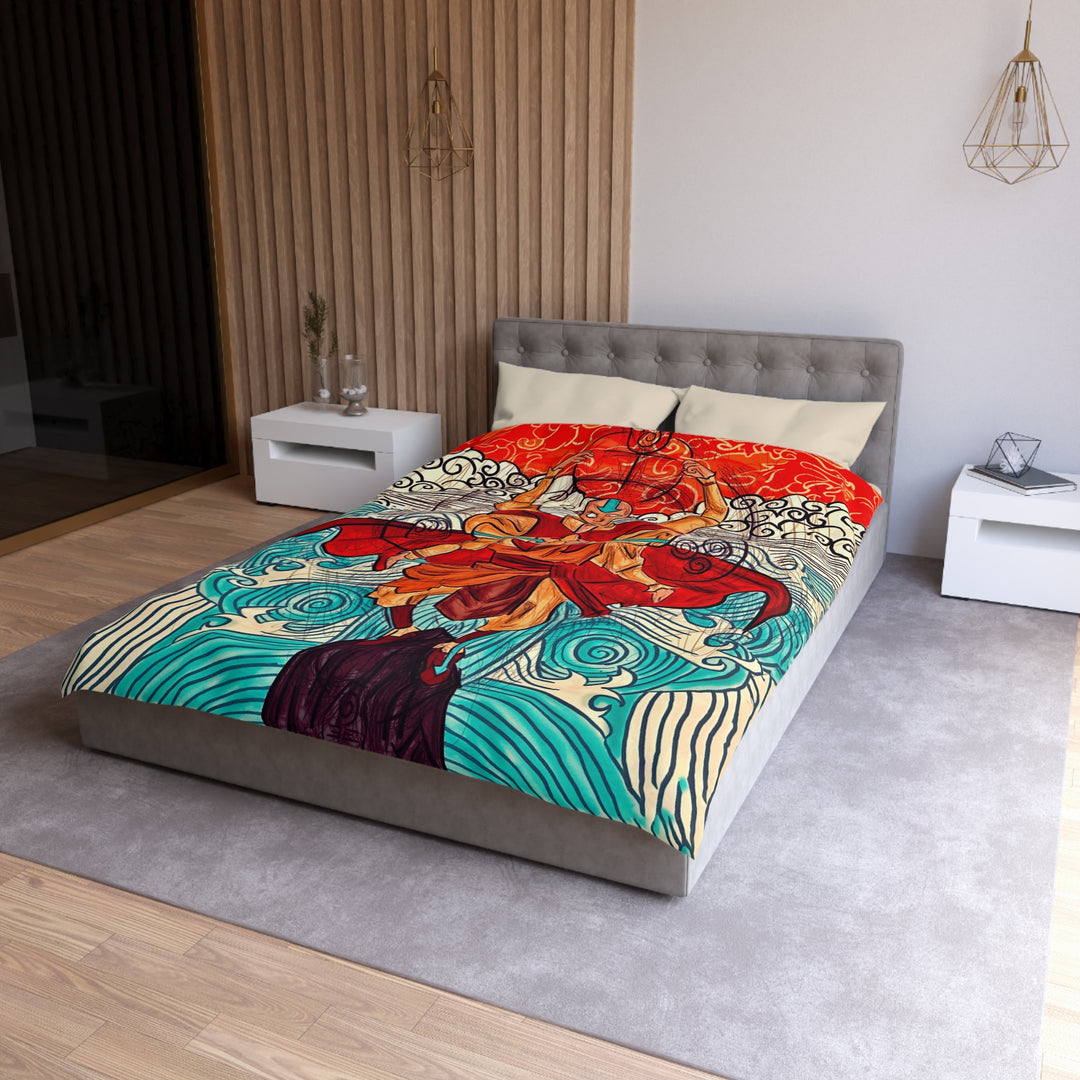 Avatar Aang Duvet Cover