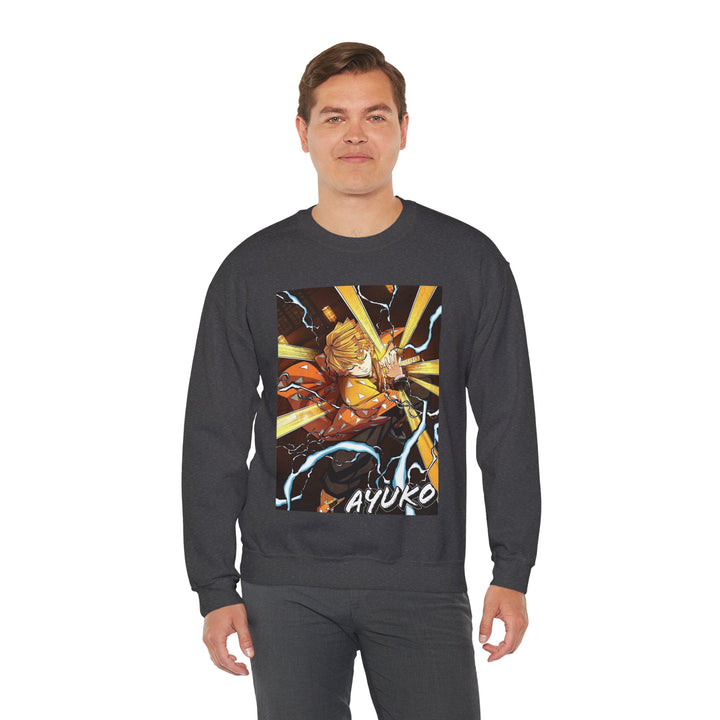 Zenitsu Breath of Thunder Ayuko Anime Sweatshirt