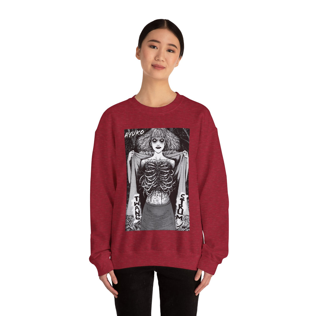 Junji Ito Ribs Woman Sweatshirt